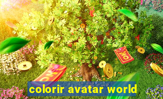 colorir avatar world